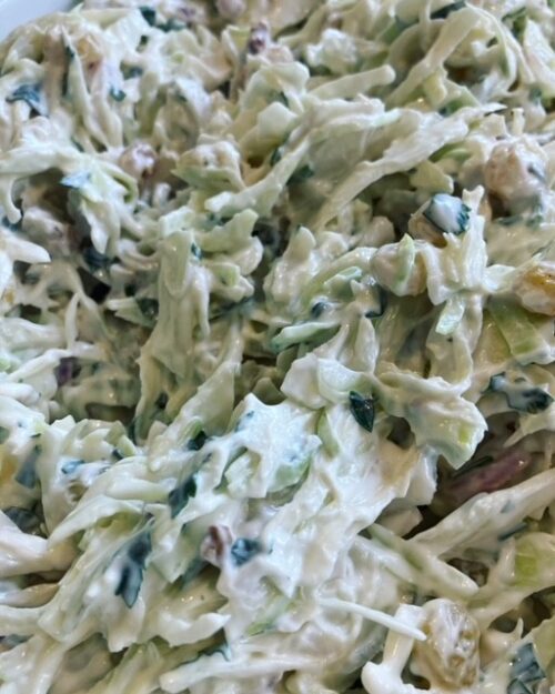 Witte kool salade