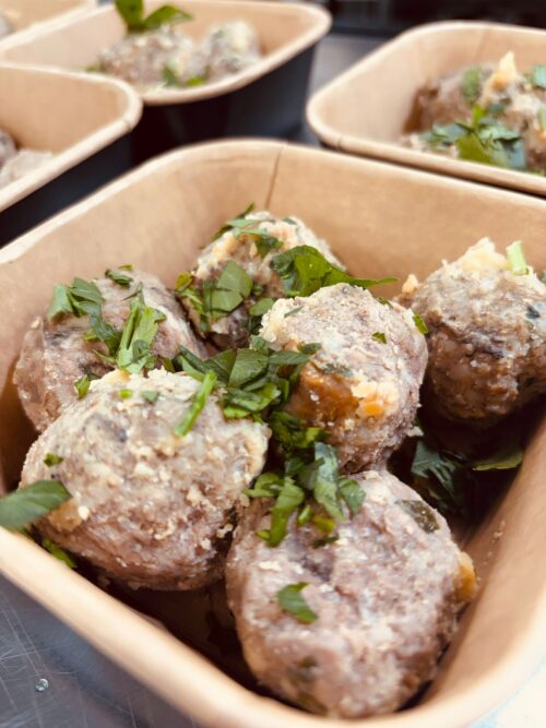 Tapas gehaktballetjes (rund)